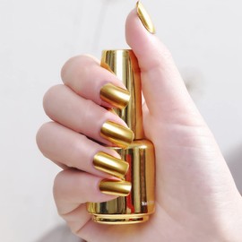 ROPALIA 16 Colors Mirror Nail Polish - Bright Colorful Metallic Nail Polish for Nail Art, Sparkle Glitter Shiny Style Nail Polishfor DIY or Professional Nail Art Manicure