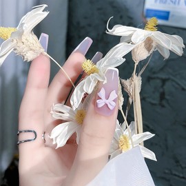 150Pcs 3D Bow Nail Art Decorations Bow Nail Art Accessories Nail Charms for Acrylic Resin Nails DIY Manicure Tips Decoration