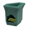 Reptile Cave, Reptile Hideout with Removable Bowl, Terrarium Decor Hiding
