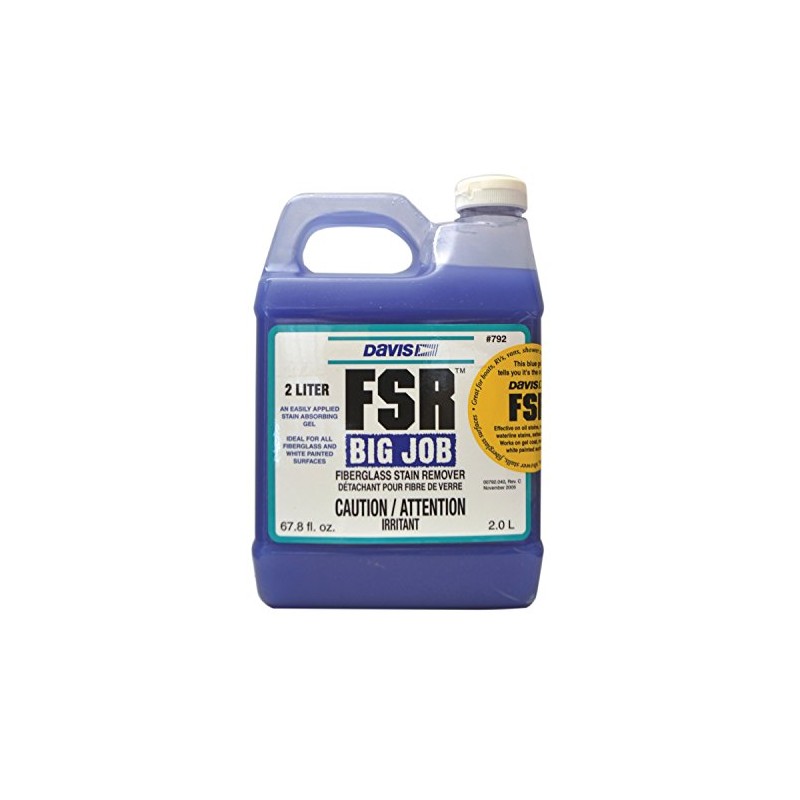FSR Davis Fiberglass Stain Remover , 2 Liters - 792