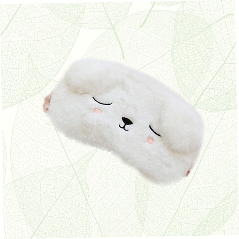 LALAFINA Comfortable Sleep Mask Rabbit Shape Padded Eye Patch for