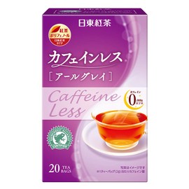Nitto Black Tea Caffeinated Earl Grey, 20 Bags x 2 Packs