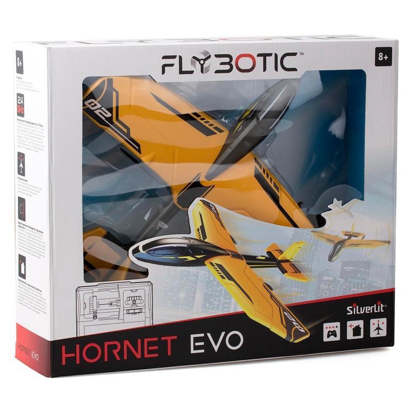 Flybotic Hornet Evo Aeroplane Remote Control Memory Foam Toy for