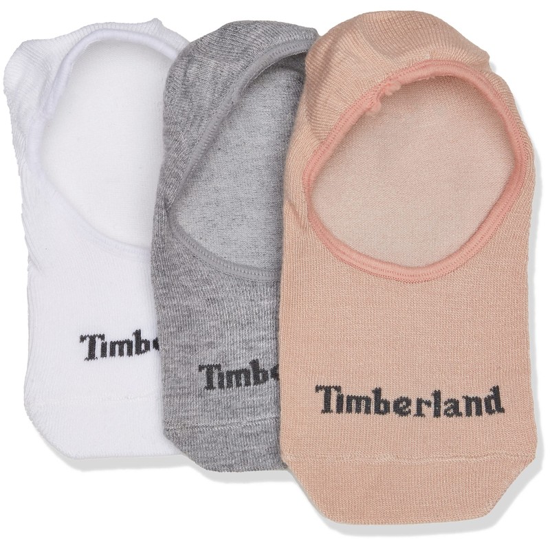 Timberland Women's 6-Pack Basic Low Liner Socks, Rose Multi, One