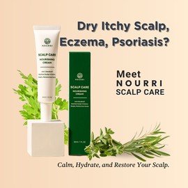 Nourri Scalp Care Nourishing Cream for Eczema, Psoriasis and Dandruff
