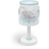Dalber Children's Table Lamp Bedside Lamp Whale Dreams Blue Animals