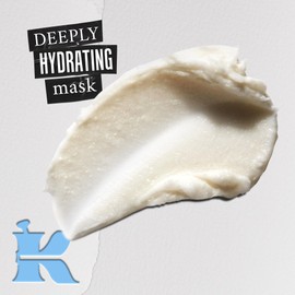 Kiehl's Kiehl's Ultra Facial Overnight Hydrating Face Mask with 10.5% Squalane, Deeply Hydrates Skin & Strengthens Moisture Barrier, Treats Dryness & Flaky Skin, Paraben-free, Fragrance-free - 100 ml