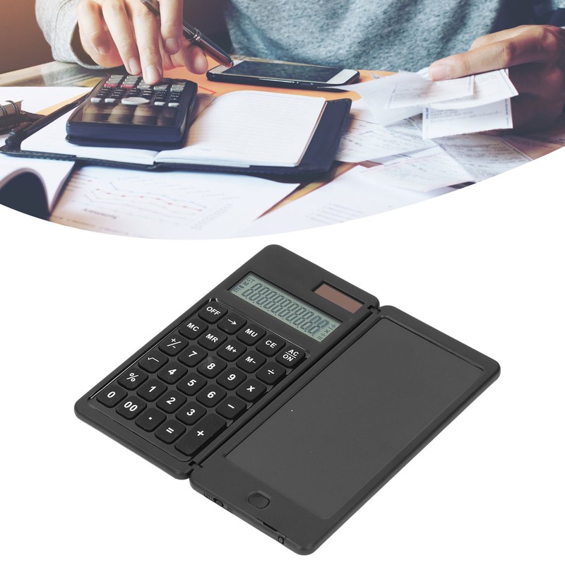 Office Desk Calcultor Solar Powered Multifunctional Pocket Desktop Calculator with