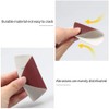 SPEEDWOX 30 Pcs Hook and Loop Triangle Sandpaper 320 Grit