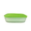 TUPPERWARE D21 Freezer Mates Medium Low 1,0 L Green 14168