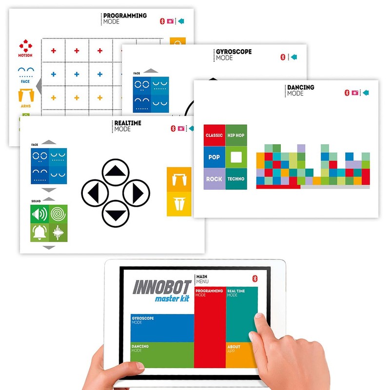 Playtastic Educational Robot: Toy Robot Kit with Bluetooth and App