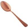 Mercer Culinary Plating Spoon Solid Bowl, Stainless Steel, Rose Gold,