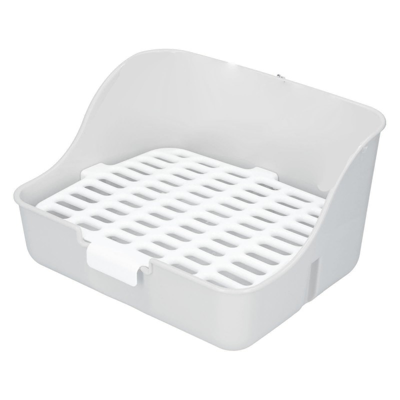 Small Animals Pet Cage Litter Box Toilet Tray Pan ABS