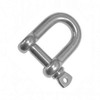 10mm STAINLESS STEEL 316 (A4) D shackle Pack Size :