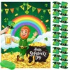 HRENCY St Patricks Party Games Pin The Hat on The