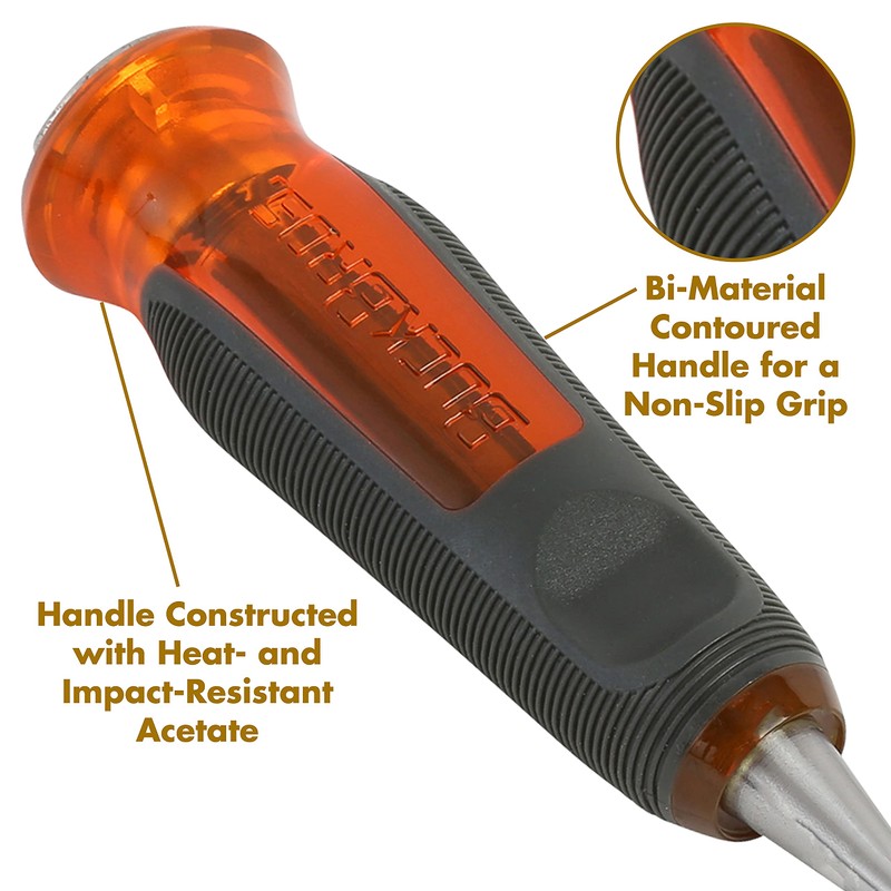 Buck Brothers 74818 Pro Full Tang Wood Chisel – 1-1/2"