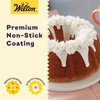 Wilton Gold Non-Stick 9.49 in Fluted Tube Cake Pan, Stainless