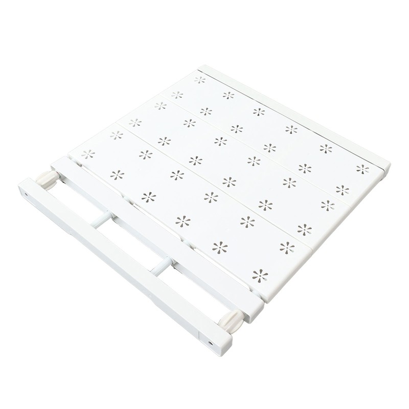 Tension Shelf Adjustable Space Saving Expandable Closet Organizer Dividers for