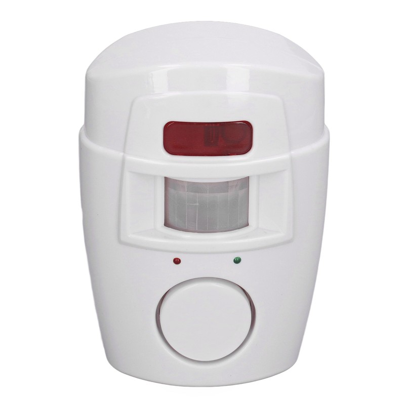 Outdoor Motion Sensor Alarm Anti Theft Remote Control Sound Light