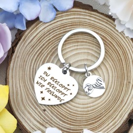 Best Friend Gifts, Gifts for Girlfriend, Gift Best Friend, Christmas Gifts for Girlfriend, Keyring Girlfriend Gift, Girlfriend Birthday, Boyfriend Gifts for Friends, Silvery