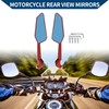 Hihaha Motorcycle Rear View Mirrors Bar End Side Mirrors Mount