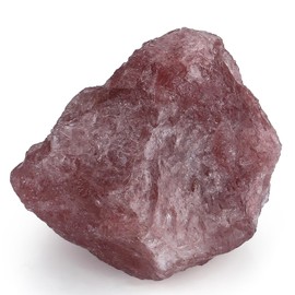 AWARDSEN Strawberry Crystals Healing Stones, 5 cm Water Stones, Rough Stones, Natural Stones for Meditation, Witchcraft Ceremony, Natural Recognition and Esoteric Gifts, 1 Piece