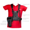 FOMITO Multi Double Camera Dual Carrying Photographer Vest with Side