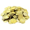 TCOTBE TCOTBE Pirate Gold Coins Plastic Set of 100,Play Gold