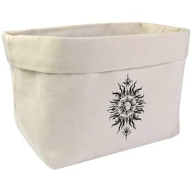 Large 'Tribal Sun ' Canvas Organiser/Storage Bag (OR00033610)