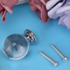 Ticfox 10pcs Crystal Glass Ball Pulls Cabinet Door Knobs Cupboard