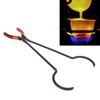 Crucible Tong Alloy Steel 2.6 Inch Diameter Crucible Holder Clamp