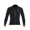 Men 3mm Neoprene Long Sleeve Wetsuit Top Warm Front Zipper