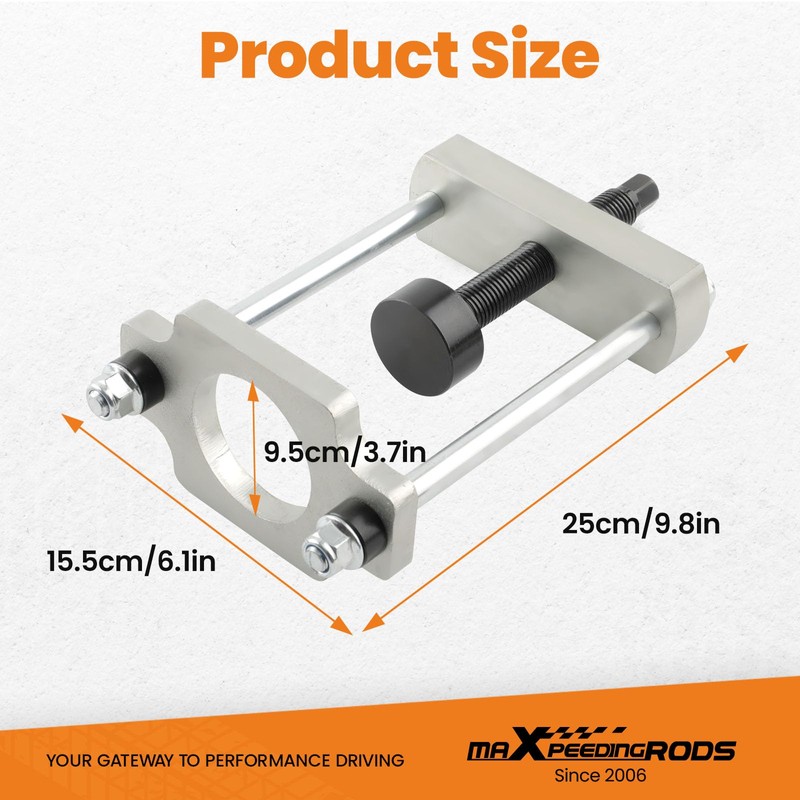 maXpeedingrods Rear Suspension Control Arm Bushing Removal Installer Tool Kit,
