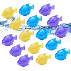 Kevskq 16PCS Universal Humidifier Tank Cleaner,Demineralization Cleaning Ball for Most Humidifier & Fish Tank,Purifies Water, Prevent Hard Water Build-Up, Reduce Scale and White Dust