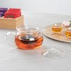 Restaurantware Forma 17 Ounce Glass Teapot 1 Double Wall Glass