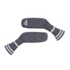 10 Pcs Golf Iron Covers Cuteness Knitted Socks Shape Washable