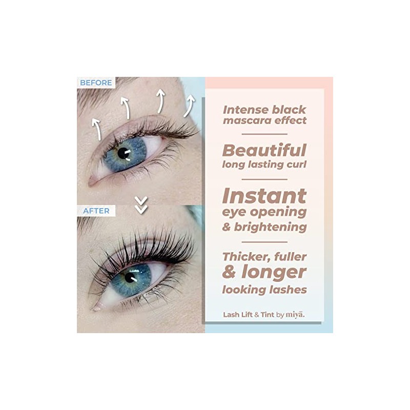 MIYA LASH Kit De Lifting Permanente De Pestañas Con Keratina