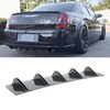 DEERMOTO Universal Rear Bumper Lip Diffuser Shark Fin 31inch ABS