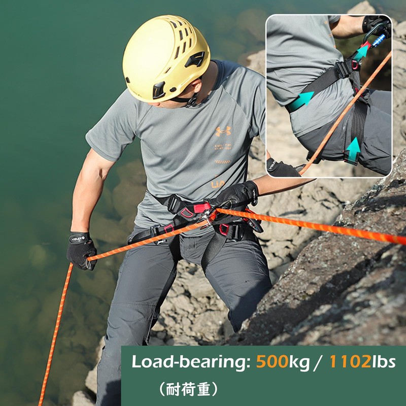 TRIWONDER Climbing Harnesses Waist Protection Safety Harness Half Body Harness