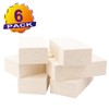6 Pieces Insulating Fire Brick for Ovens, Kilns, Fireplaces, Forges