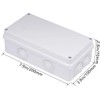 Zulkit Junction Box ABS Plastic Dustproof Waterproof IP65 Universal Electrical