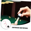 KOMBIUDA 2pcs Mini Tip Chalk Holder Rubber Cover for Pool