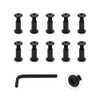 VictorsHome Screw Post, M6x12mm Hex Drive Binding Bolts and Barrel