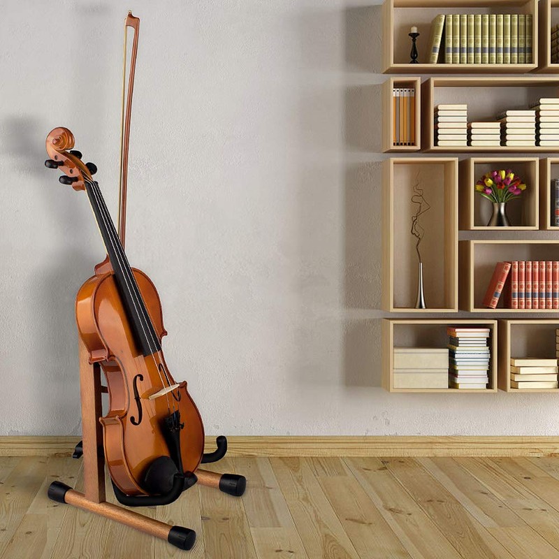 Neboic Violin Stand, Ukulele stand, Wooden Banjo Stand, Violin Stand