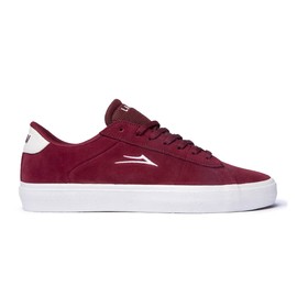 Lakai Newport Mens Skate Shoes, Burgundy Suede, 9