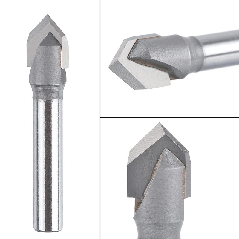 SpeTool V Groove Router Bit Chamfer Router Bits Solid Carbide