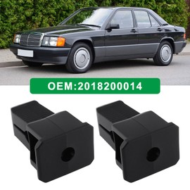 eMagTech 2Pcs Front Headlight Mounting Clip A201820001402 2018200014 Compatible with Mercedes W201 190E