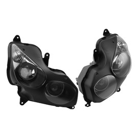 TCT-MOTORPARTS Headlight Head Lamp Assembly Fits for Kawasaki Ninja ZX14R ZX-14R ZZR 1400 2006-2011