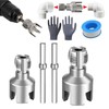 Pipe Threading Tool Kit with Internal & External Threader, 1/2"+