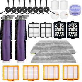 Replacement Parts Accessories for Shark Power Detect/Detect Pro RV2820AE AV2800ZE RV2820YE RV2820ZE AV2820S AV2820AE RV2800AE RV2800S RV2920XE Roller/Side HEPA/Sponge Filter